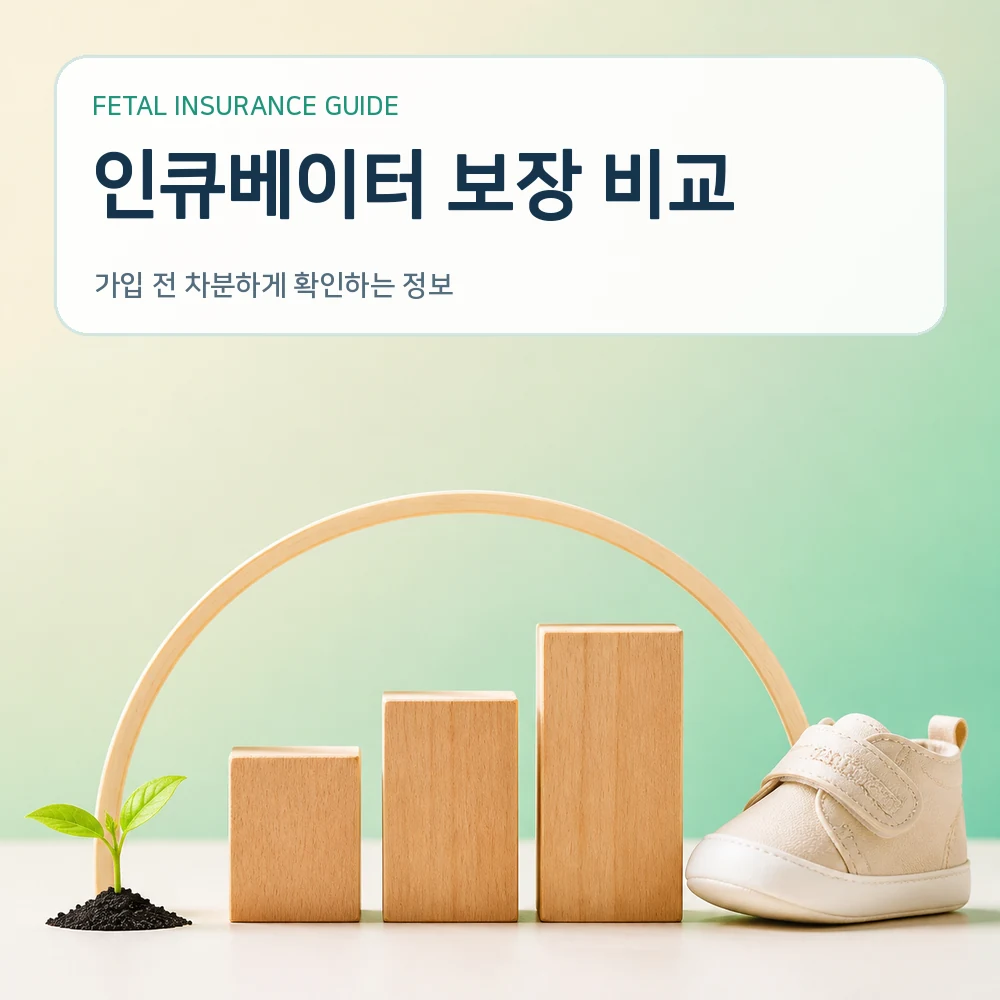 태아보험 인큐베이터 보장 비교