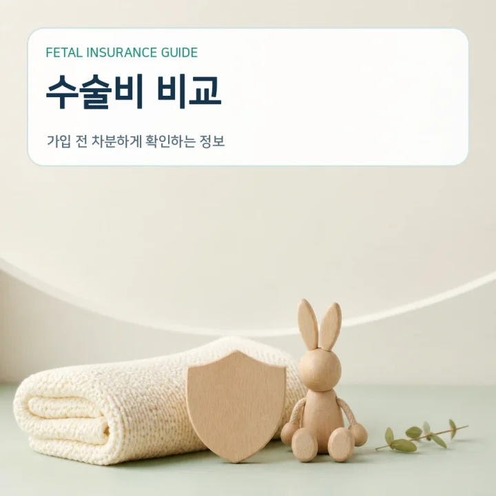 태아보험 수술비 비교